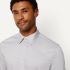 image:imageAmazon Essentials Mens Slim Fit Long Sleeve Wrinkle Resistant Stretch Dress ShirtGrey