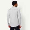 image:imageAmazon Essentials Mens Slim Fit Long Sleeve Wrinkle Resistant Stretch Dress ShirtGrey