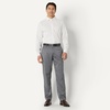 image:imageAmazon Essentials Mens Slim Fit Long Sleeve Wrinkle Resistant Stretch Dress ShirtLavender White Windowpane
