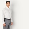 image:imageAmazon Essentials Mens Slim Fit Long Sleeve Wrinkle Resistant Stretch Dress ShirtLavender White Windowpane