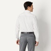 image:imageAmazon Essentials Mens Slim Fit Long Sleeve Wrinkle Resistant Stretch Dress ShirtLavender White Windowpane