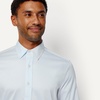 image:imageAmazon Essentials Mens Slim Fit Long Sleeve Wrinkle Resistant Stretch Dress ShirtLight Blue