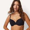 image:imageAmazon Essentials Womens Microfiber Full Coverage Bra Pack of 2Black  Washed Bronze