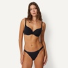 image:imageAmazon Essentials Womens Microfiber Full Coverage Bra Pack of 2Black