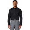 image:imageAmazon Essentials Mens Slim Fit Stretch Wrinkle Free Spread Collar Dress ShirtBlack