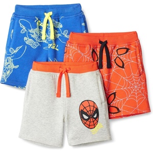 image:imageAmazon Essentials Boys and Toddlers French Terry Knit Shorts Pack of 3Spiderman
