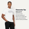 image:imageAmazon Essentials Disney Mens Cotton RegularFit ShortSleeve Crewneck TShirtIvory Marvel Logo