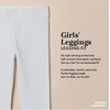 image:imageAmazon Essentials Girls Cotton Stretch Leggings Multipacks3pack BlackBlackBlack