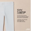 image:imageAmazon Essentials Girls Cotton Stretch Leggings Multipacks3pack Navy HeatherRaspberryWhite