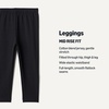 image:imageAmazon Essentials Girls Cotton Stretch Leggings MultipacksBlack
