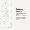 image:imageAmazon Essentials Girls Cotton Stretch Leggings MultipacksBlackLavenderDot