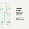 image:imageAmazon Essentials Girls Cotton Stretch Leggings MultipacksMulticolorNatureFlowers