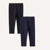 image:imageAmazon Essentials Girls Cotton Stretch Leggings MultipacksNavy