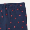 image:imageAmazon Essentials Girls Cotton Stretch Leggings MultipacksRed OrangeHeather GreyApples