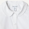 image:imageAmazon Essentials Girls Long Sleeve Poplin Peter Pan ShirtBright White  2 Pack