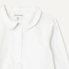 image:imageAmazon Essentials Girls Long Sleeve Poplin Peter Pan ShirtBright White