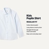 image:imageAmazon Essentials Girls Regular Fit Easy Iron Long Sleeve School ShirtsCornflower Blue