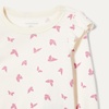image:imageAmazon Essentials Girls and Toddlers Long Sleeve Ruffle TShirtMauveButterflies