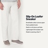 image:imageAmazon Essentials Mens Canvas Moc Toe LoaferGreyWhite