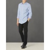 image:imageAmazon Essentials Mens Regular Fit Long Sleeve Wrinkle Resistant Stretch Dress ShirtBlue White Grid Check