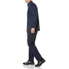 image:imageAmazon Essentials Mens Regular Fit Long Sleeve Wrinkle Resistant Stretch Dress ShirtNavy  Geo Print