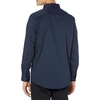image:imageAmazon Essentials Mens Regular Fit Long Sleeve Wrinkle Resistant Stretch Dress ShirtNavy  Geo Print
