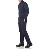 image:imageAmazon Essentials Mens Regular Fit Long Sleeve Wrinkle Resistant Stretch Dress ShirtNavy