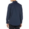 image:imageAmazon Essentials Mens Regular Fit Long Sleeve Wrinkle Resistant Stretch Dress ShirtNavy Geo Print