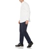 image:imageAmazon Essentials Mens Regular Fit Long Sleeve Wrinkle Resistant Stretch Dress ShirtNavy White Diamond Geo