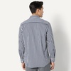 image:imageAmazon Essentials Mens Regular Fit Long Sleeve Wrinkle Resistant Stretch Dress ShirtWhite Gingham