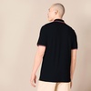 image:imageAmazon Essentials Mens SlimFit ShortSleeve Cotton Pique Polo ShirtBlack Thin Stripe