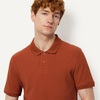 image:imageAmazon Essentials Mens SlimFit ShortSleeve Cotton Pique Polo ShirtBrick Red