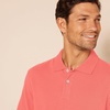 image:imageAmazon Essentials Mens SlimFit ShortSleeve Cotton Pique Polo ShirtCoral