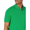 image:imageAmazon Essentials Mens SlimFit ShortSleeve Cotton Pique Polo ShirtGreen