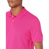 image:imageAmazon Essentials Mens SlimFit ShortSleeve Cotton Pique Polo ShirtHot Pink