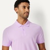 image:imageAmazon Essentials Mens SlimFit ShortSleeve Cotton Pique Polo ShirtLavender