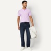 image:imageAmazon Essentials Mens SlimFit ShortSleeve Cotton Pique Polo ShirtLavender