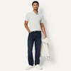 image:imageAmazon Essentials Mens SlimFit ShortSleeve Cotton Pique Polo ShirtLight Sage Green