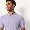 image:imageAmazon Essentials Mens SlimFit ShortSleeve Cotton Pique Polo ShirtLilac