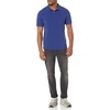 image:imageAmazon Essentials Mens SlimFit ShortSleeve Cotton Pique Polo ShirtNavy