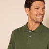 image:imageAmazon Essentials Mens SlimFit ShortSleeve Cotton Pique Polo ShirtOlive