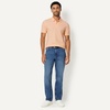 image:imageAmazon Essentials Mens SlimFit ShortSleeve Cotton Pique Polo ShirtPale Peach