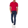 image:imageAmazon Essentials Mens SlimFit ShortSleeve Cotton Pique Polo ShirtRedNavy and White Tipped