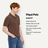 image:imageAmazon Essentials Mens SlimFit ShortSleeve Cotton Pique Polo ShirtRich Hazel