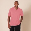 image:imageAmazon Essentials Mens SlimFit ShortSleeve Cotton Pique Polo ShirtWashed Red