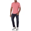 image:imageAmazon Essentials Mens SlimFit ShortSleeve Cotton Pique Polo ShirtWashed Red