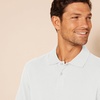 image:imageAmazon Essentials Mens SlimFit ShortSleeve Cotton Pique Polo ShirtWhite
