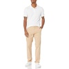 image:imageAmazon Essentials Mens SlimFit ShortSleeve Cotton Pique Polo ShirtWhite