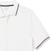 image:imageAmazon Essentials Mens SlimFit ShortSleeve Cotton Pique Polo ShirtWhiteRed and Navy Tipped