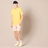 image:imageAmazon Essentials Mens SlimFit ShortSleeve Cotton Pique Polo ShirtYellowBlue and White Tipped